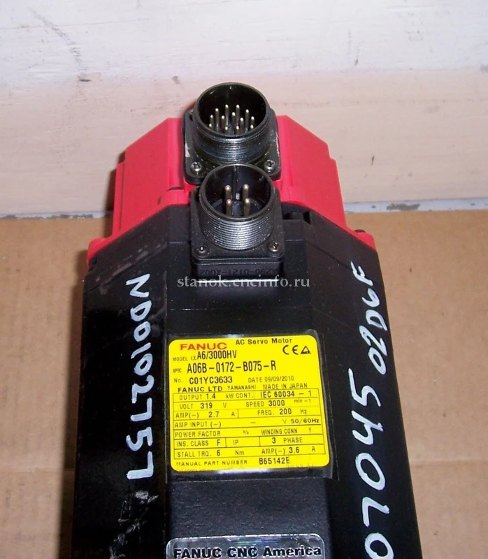 A06B-0172-B075 сервомотор Fanuc